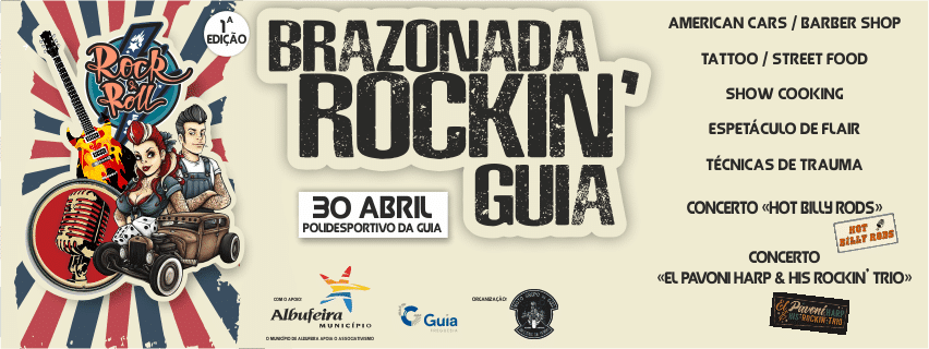 Rock music and American cars at Guia bikers’ festival