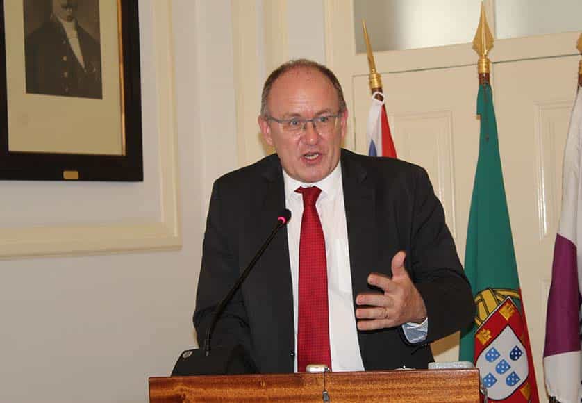 hris Sainty, British Ambassador to Portugal