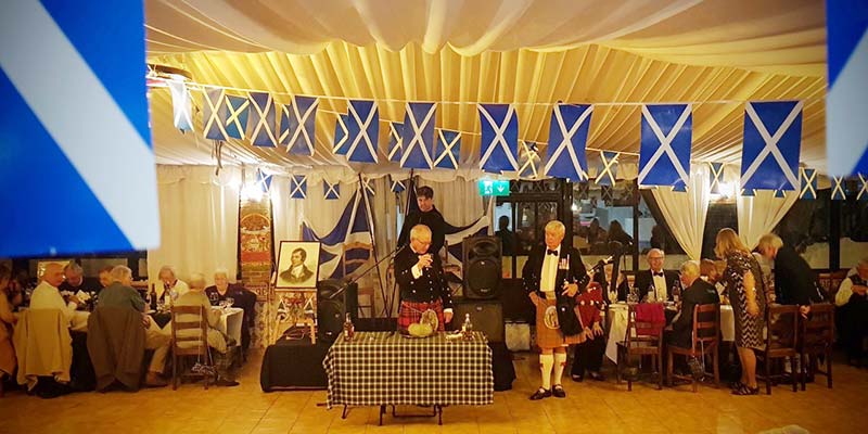 Algarve Burns Supper celebrates life and poetry of poet Robert Burns