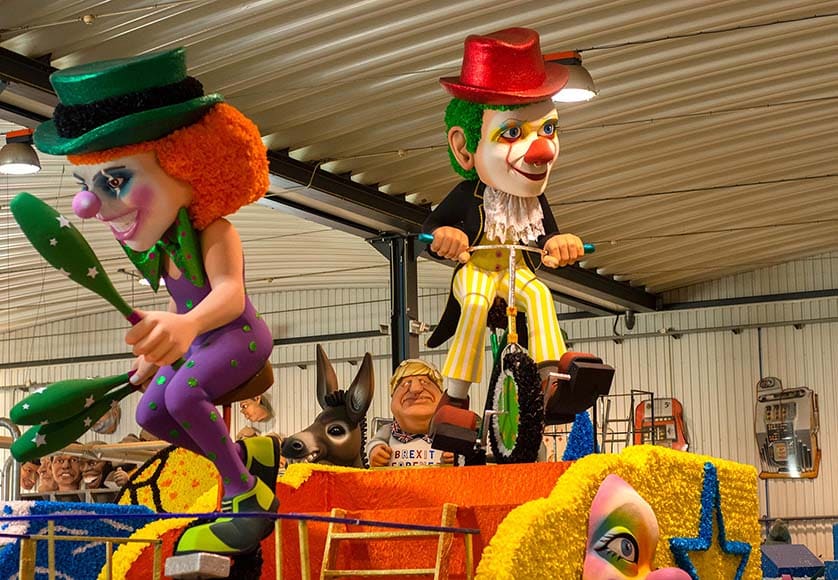 Busy times at the Loulé Carnival workshop