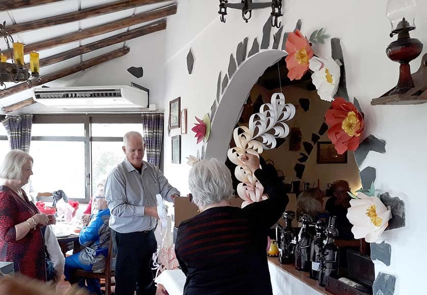 CASA social club tries a Valentine's lunch