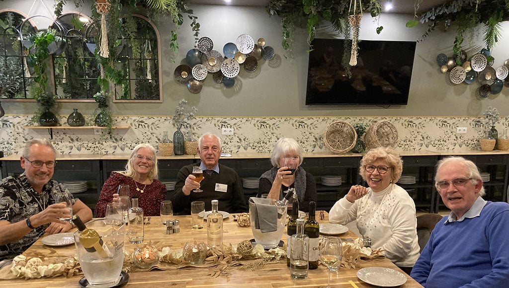 CASA members at Olive Bistro and Gastro Bar in Albufeira