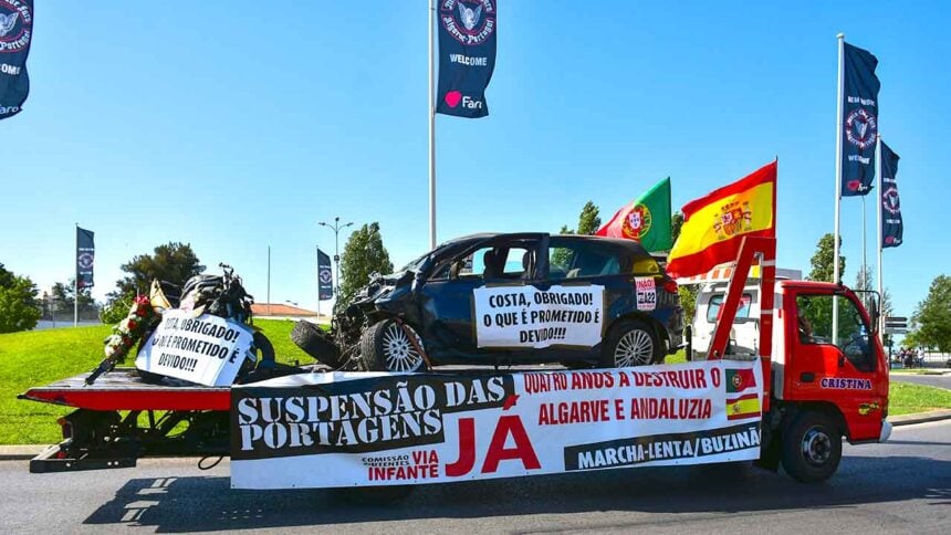A look back at one of CUVI's protests. Image: Bruno Filipe Pires bfpires@gmail.com