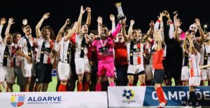 Olhanense celebrate in style!