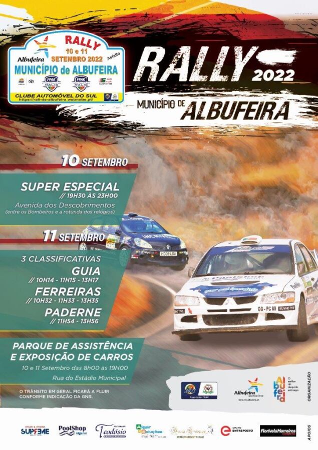 Albufeira Municipality Rally back on the roads