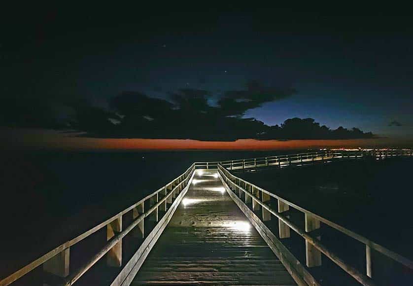 Carvoeiro boardwalk by night - Photo: INÊS LOPES/OPEN MEDIA GROUP