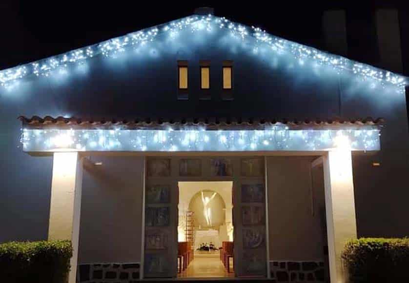 Carvoeiro Church AT Christmas