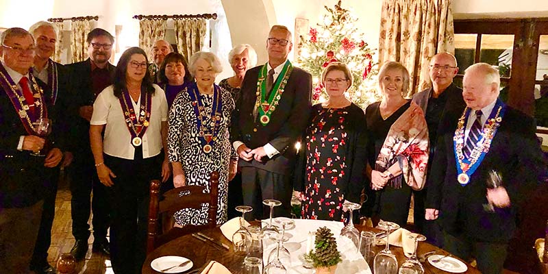 Chaîne des Rôtisseurs enjoy Nordic Christmas feast