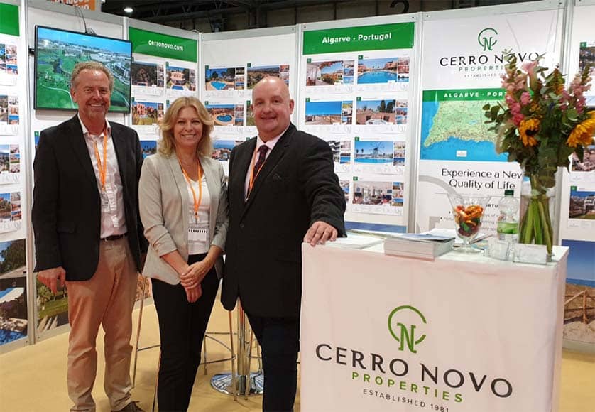 From left: Robert Edwards, Ana Penisga Amorim and David Oxendale