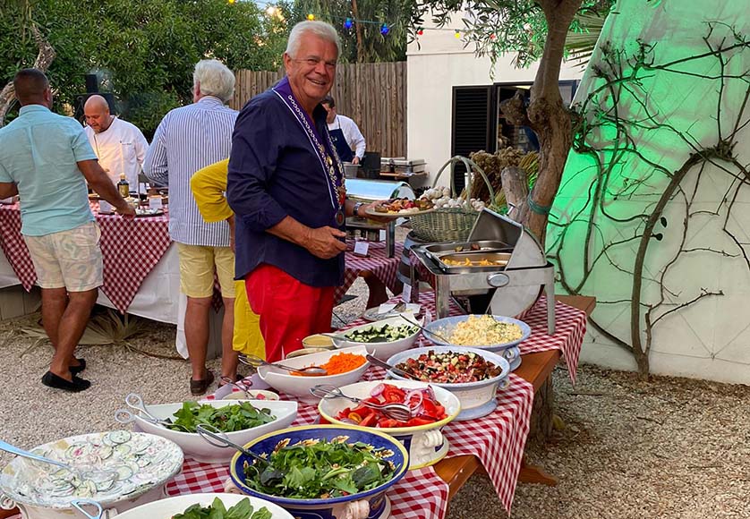 Chaîne des Rôtisseurs celebrates family with special evening at Biergarten