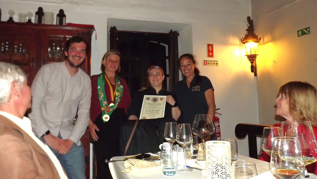 Wine dinner event for Chaîne des Rôtisseurs
