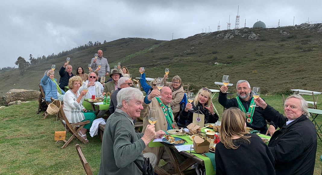 Chaîne des Rôtisseurs lunch by the sea
