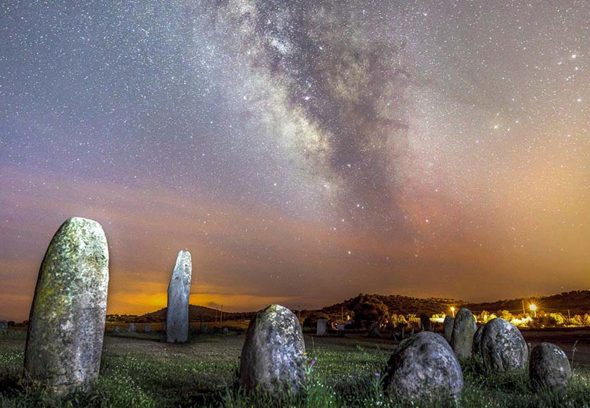 Cromeleque Xarez Milky Way