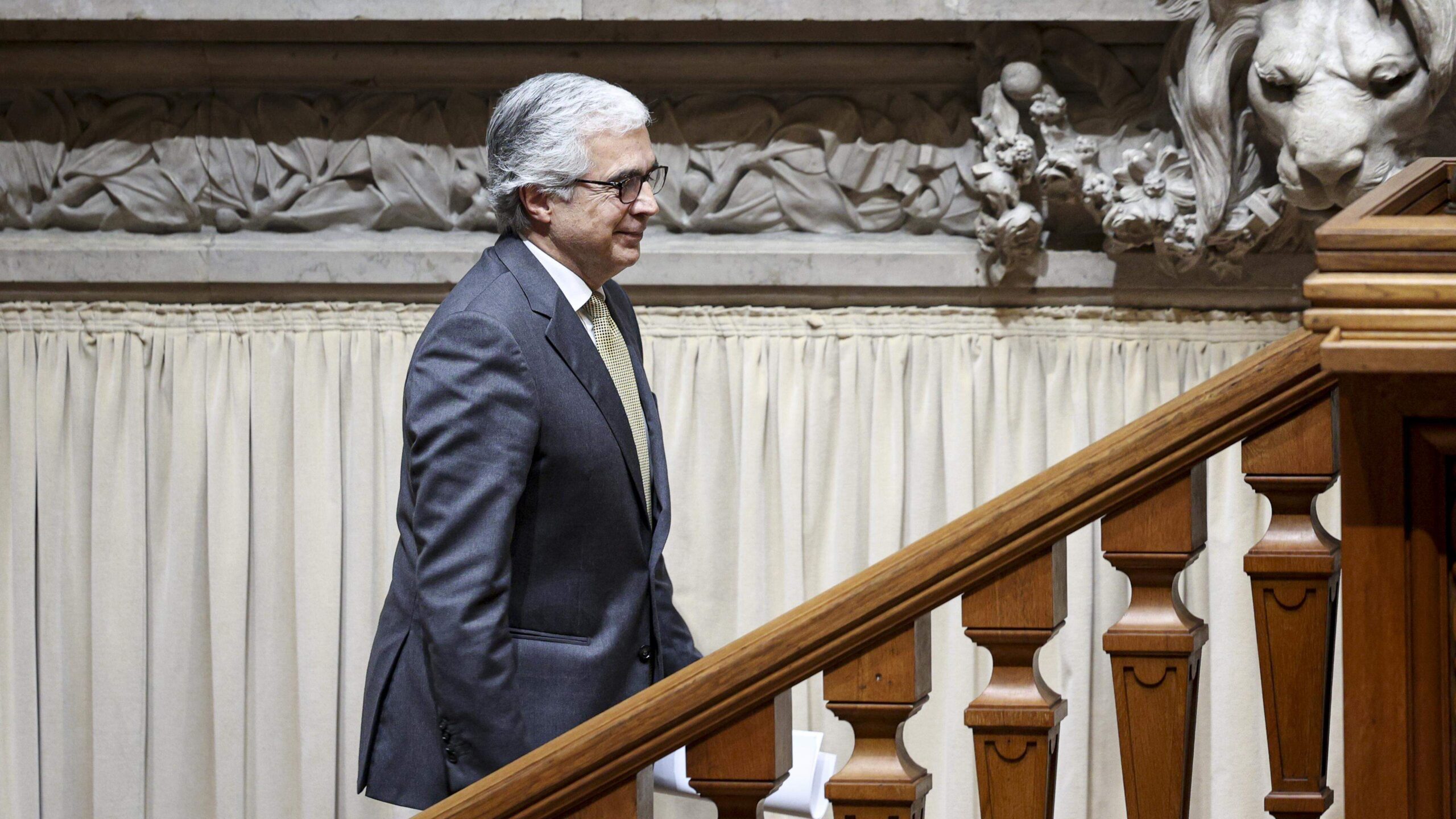 Elected (finally) with 160 votes, the president of Portugal's parliament José Pedro Aguiar Branco will share the four-year tenure with Francisco Assis. Image: Filipie Amorim/ Lusa
