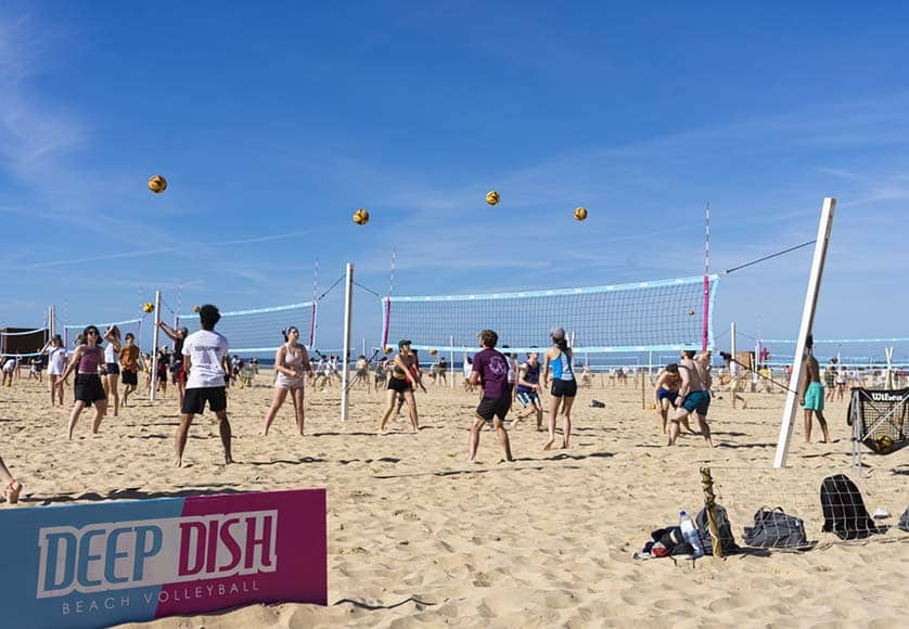 Deep Dish’ beach volleyball|Deep Dish’ beach volleyball
