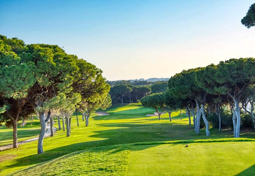 Dom Pedro Old Course Hole 6|Dom Pedro Victoria Hole 1, 11, 12|Espiche Golf Course|Monte Rei North Hole 13, 14|Salgados Golf Course