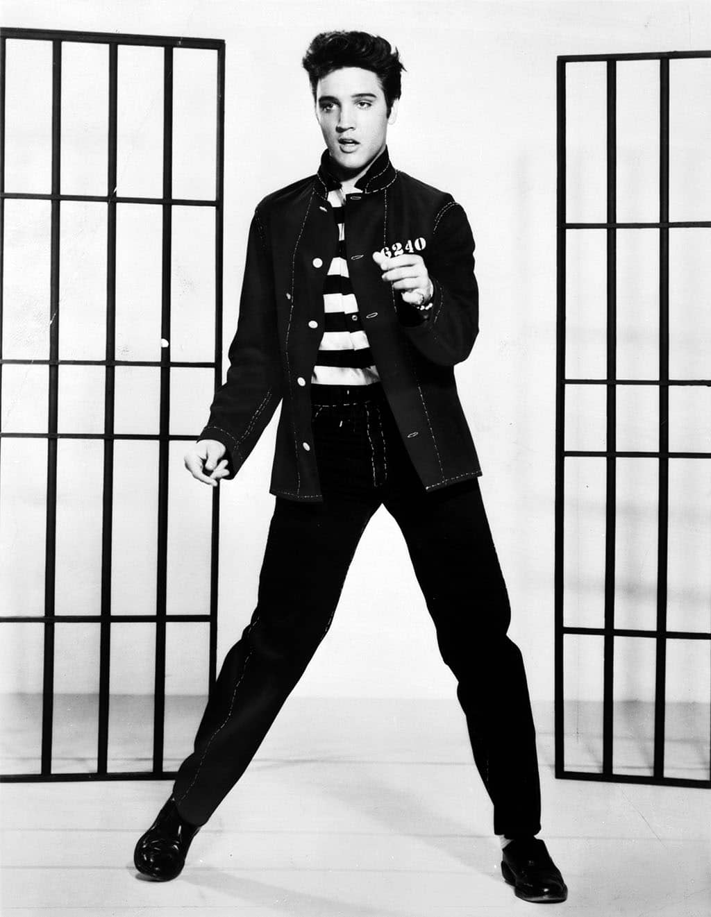Elvis Presley promoting Jailhouse Rock|Putney Pies|Big Ben