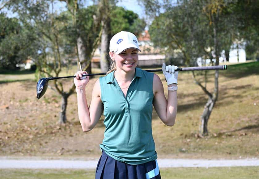 Erika Malmberg|The G4D Open - Day One|Erika sometimes takes young son Phillip to EDGA events|With fellow EDGA players