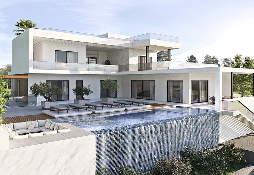Contemporary luxury villa with sea views, currently under construction|Contemporary luxury villa with sea views, currently under construction|Contemporary luxury villa with sea views, currently under construction|Contemporary luxury villa with sea views, currently under construction