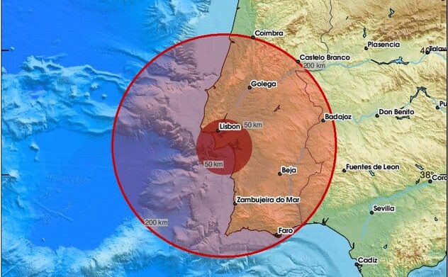 Image: European Mediterranean Seismological Centre