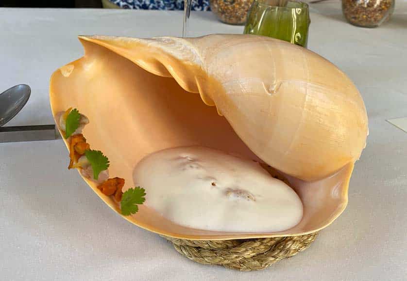 Fine dining at Alameda|Alameda dessert|Alameda features an open kitchen