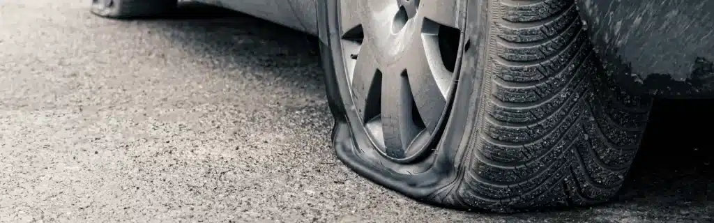 Four years behind bars for letting down tyres of 80 vehicles