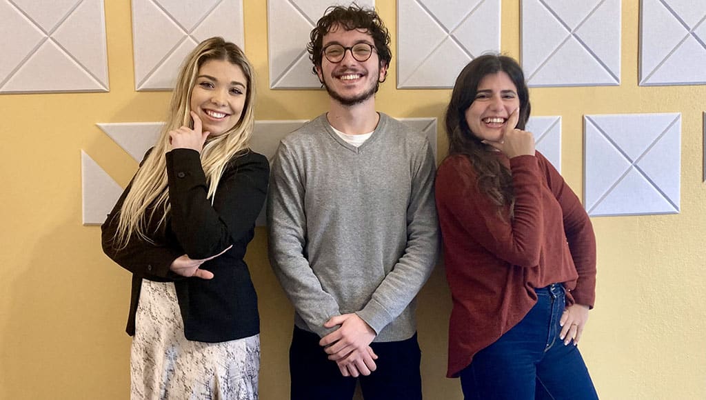 Matilde, Bartolomeu and Madalena from Faust
