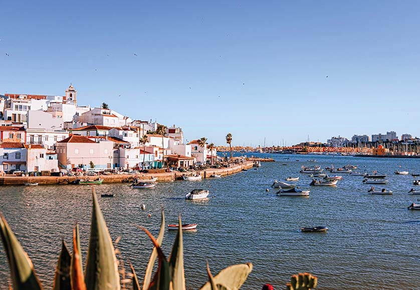 Ferragudo|Brunch at the Tivoli Carvoeiro - view from the terrace|Praia dos Caneiros|Sen Tonkin, Crispy Beef with mixed vegetables in sweet and sour sauce with egg fried rice and stir-fried seasonal vegetables with garlic|Sen Tonkin, Vietnamese pancake with shrimps, onion and beansprout