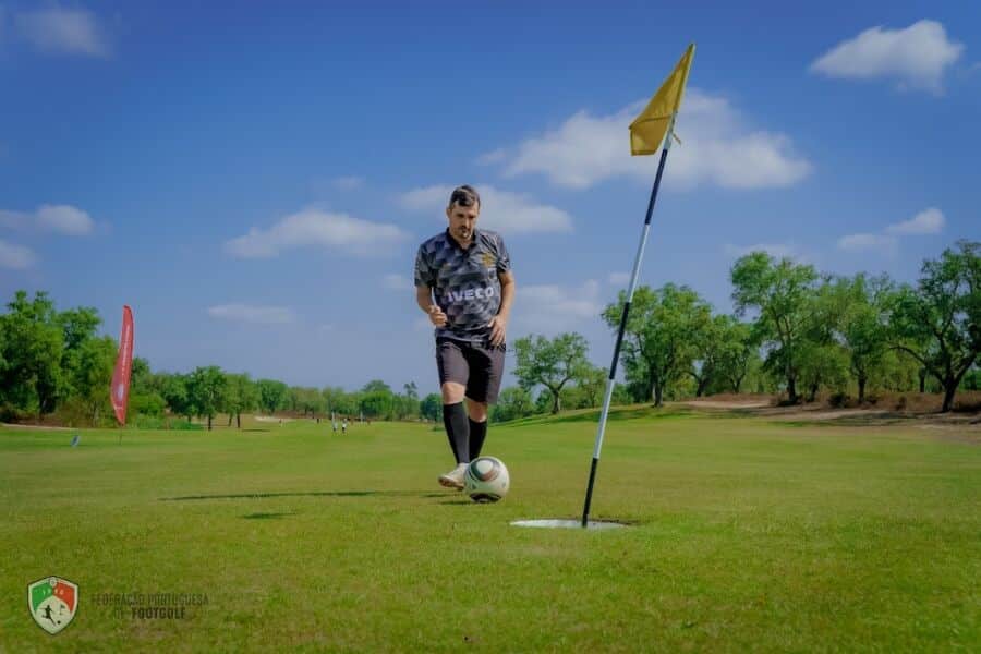 International footgolf players in the Algarve for the 2022 Portuguese Open