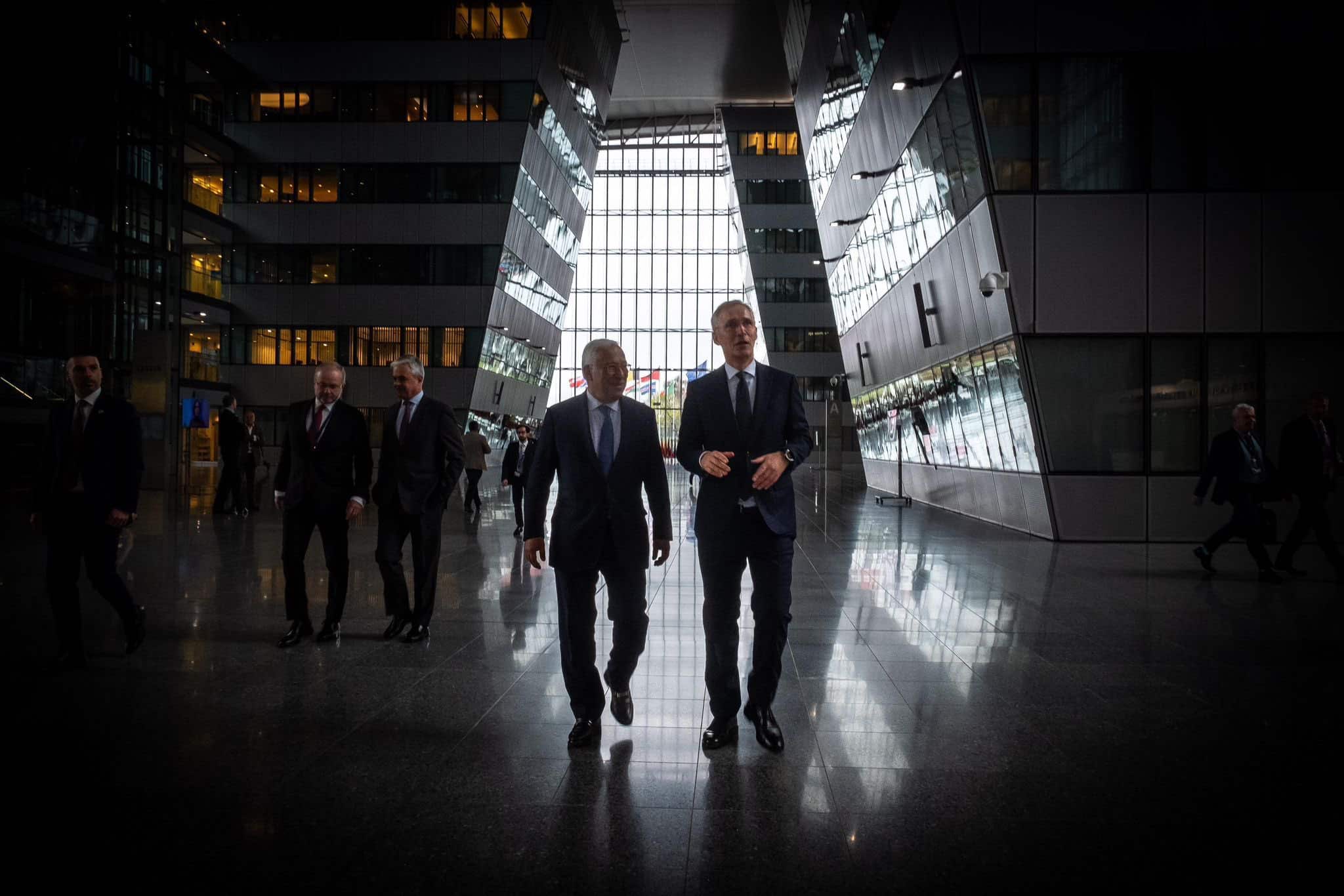 António Costa's social media pages have been showing him to be more on a mission than in Brussels to say his political goodbyes. Image: @antoniocostapm