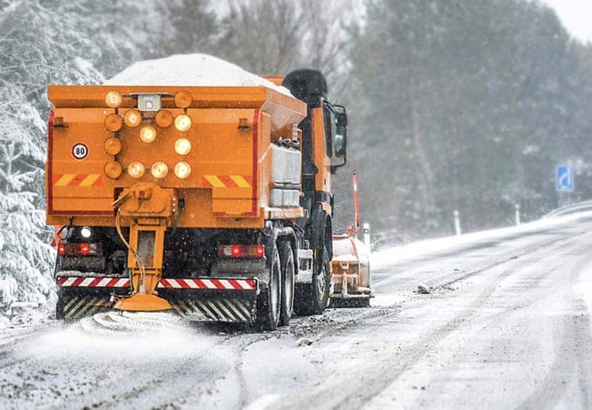 Yes, they put salt on the roads and the table in Michigan.|No more snow!|Creepy robot moving up and down the grocery aisles checking inventory.