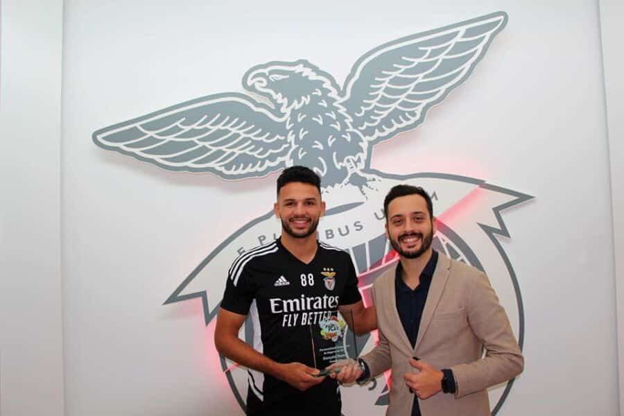 Gonçalo Ramos receives RUA FM award