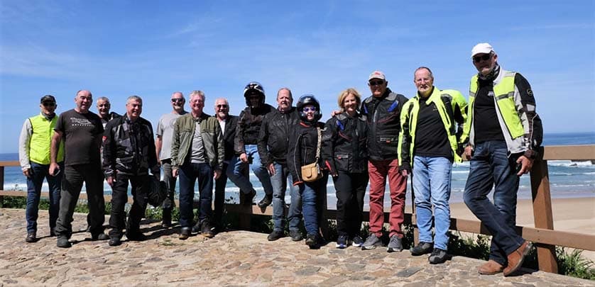 Algarve Senior Bikers Group photo|ASB Gravel Road Group|Algarve Senior Bikers Near Odeceixe beach