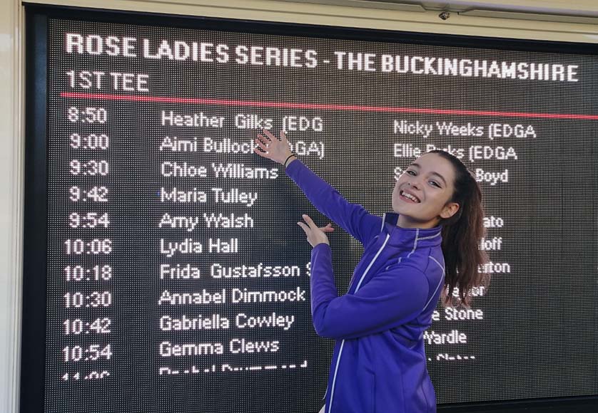 Heather at the Rose Series