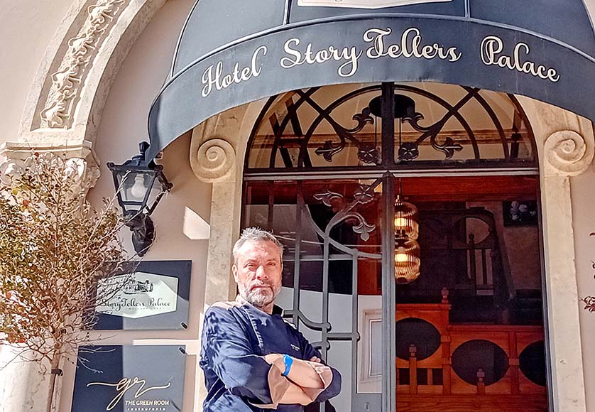 Marco Areias outside Hotel Storytellers Palace|Hotel Storytellers|Marco Areias outside Hotel Storytellers Palace|Hotel Storytellers 6|Hotel Storytellers