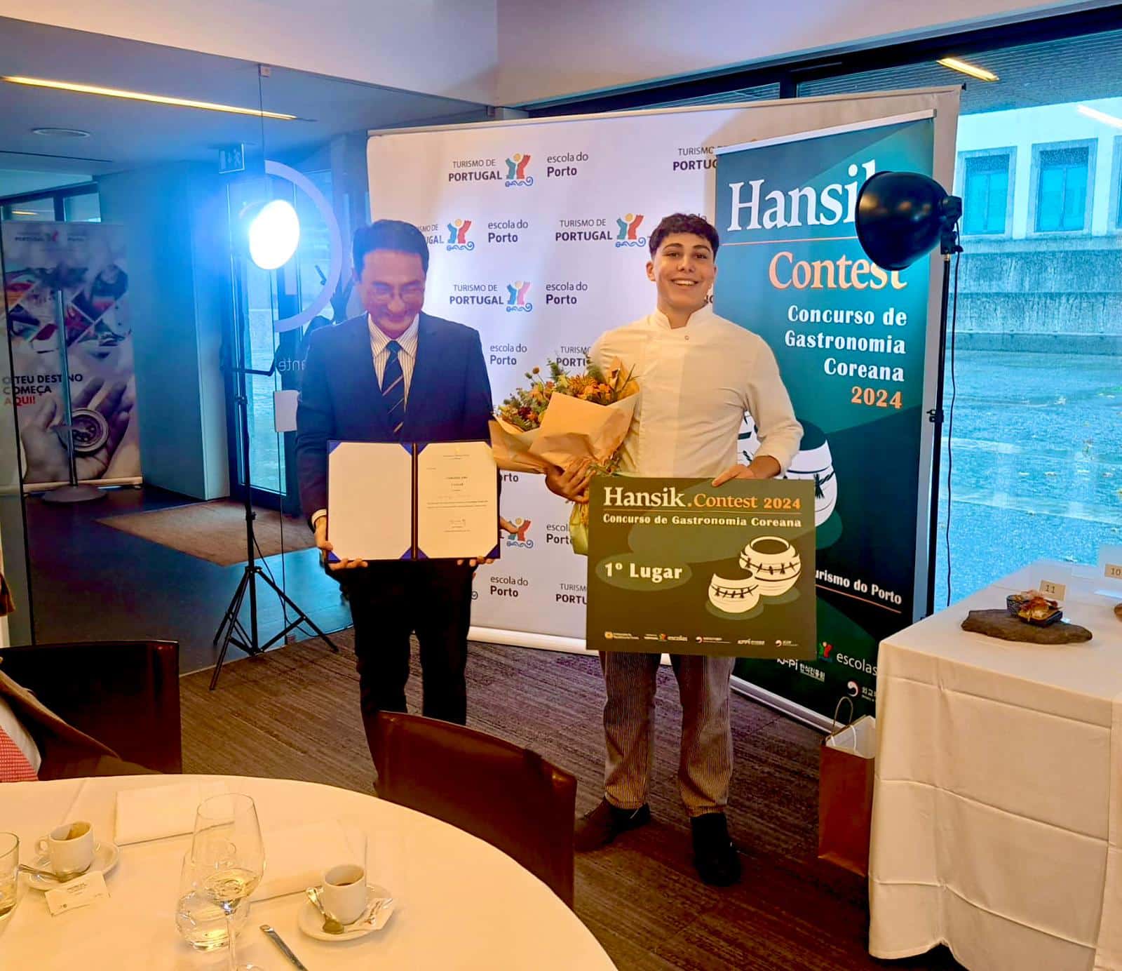 Algarve student wins Korean gastronomy competition|Algarve student wins Korean gastronomy competition|Algarve student wins Korean gastronomy competition