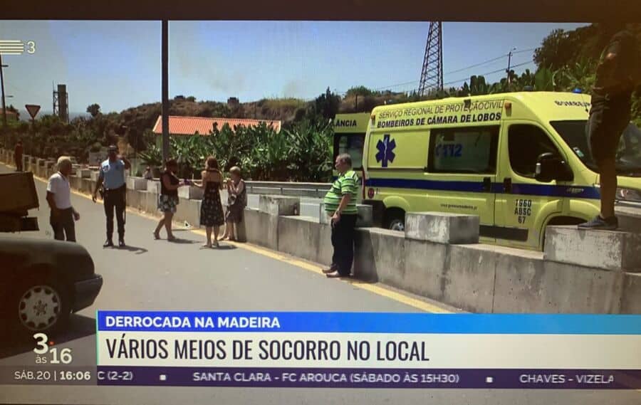 Landslide Madeira