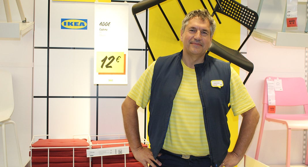 New store manager Emmanuel Charpentier|IKEA Loulé