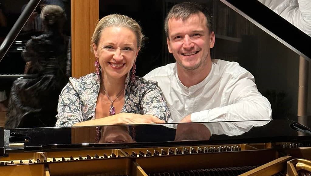 Irina Chkourindina and Aleksandr Shaikin - piano