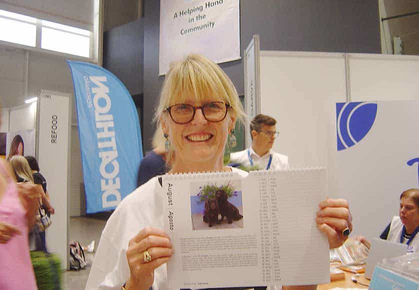 Judy & Calendar|APAA's Rover