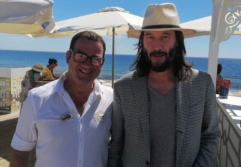 Hollywood superstar Keanu Reeves enjoys holiday in Algarve