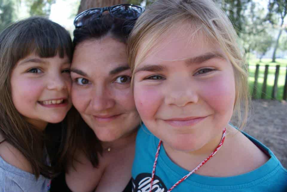 Kristina with daughters Mariana (left) and Tamara (right)|Kristina is a talented hairdresser|Kristina is a talented hairdresser|Kristina is a talented hairdresser|