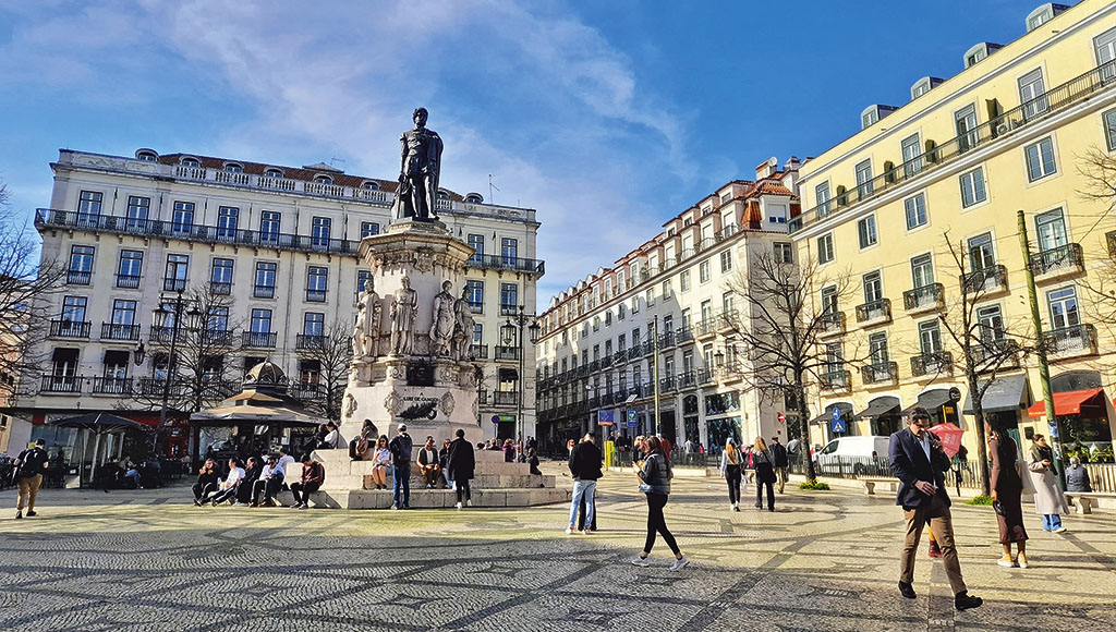 Historical landmark - Largo Luís de Camões, Lisbon – Photo: FILIPE LIMA/OPEN MEDIA GROUP