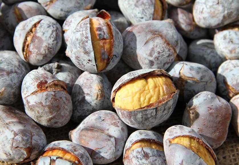 The smell of roasted chestnuts is in the air…