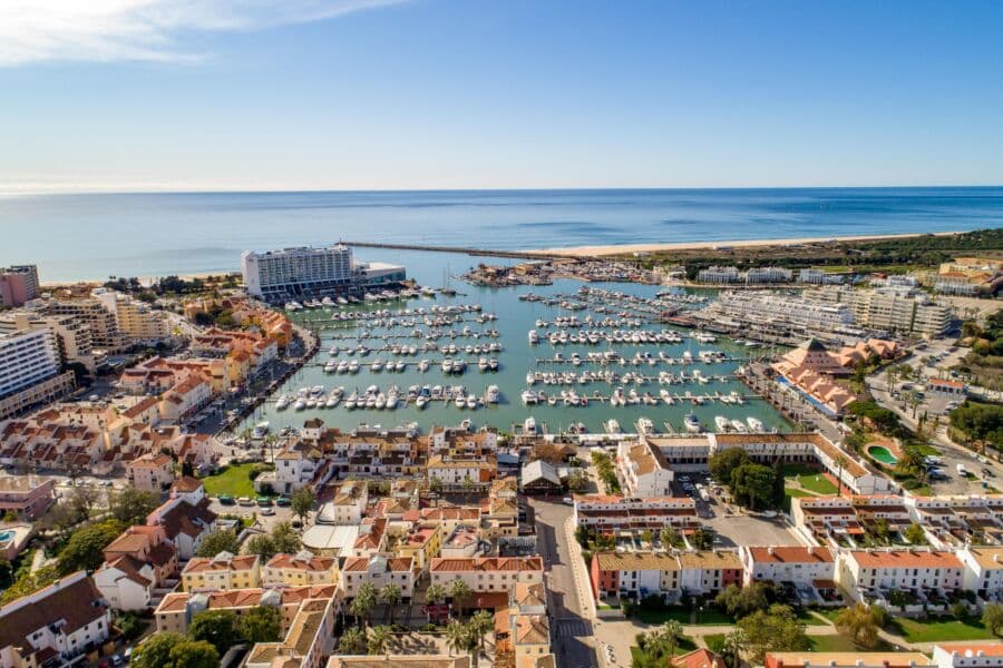 Vilamoura Marina|Gold Anchor logo