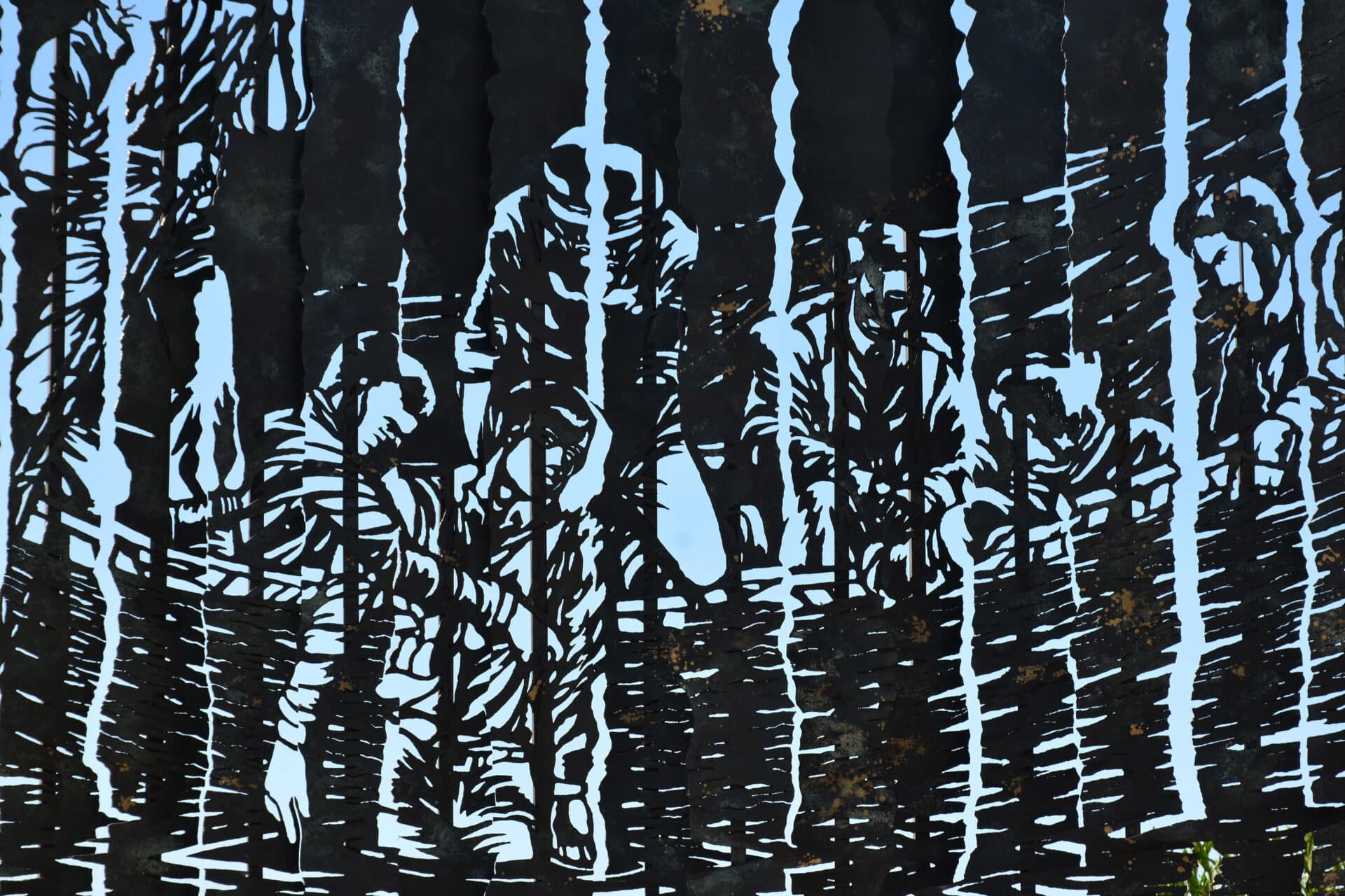 WWII memorial sculpture takes shape in Faro