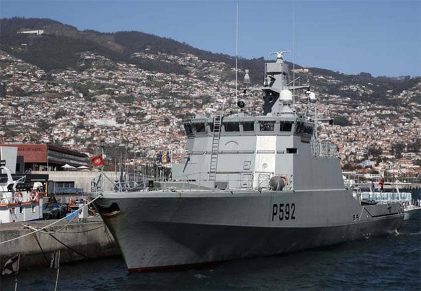 Mondego|Marinha ordenou inspeção às condições do navio Mondego