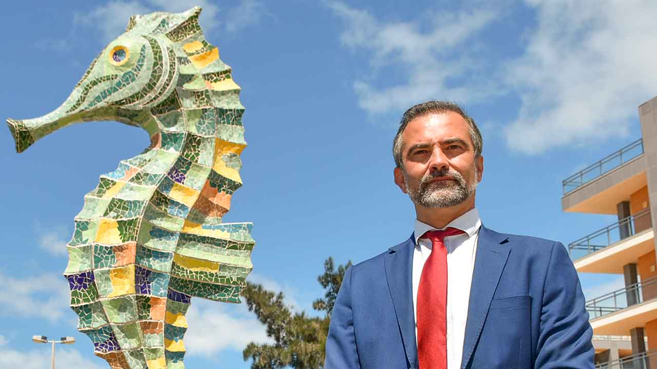 Mayor António Pina, also president of AMAL|BELAOLHÃO
