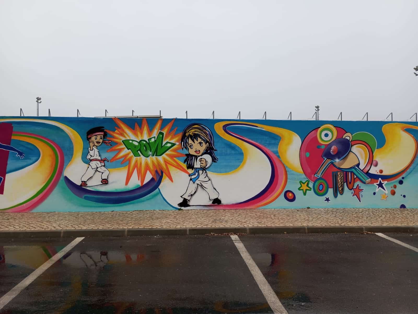 Colourful mural to be unveiled at new Almancil pavilion|Colourful mural to be unveiled at new Almancil pavilion
