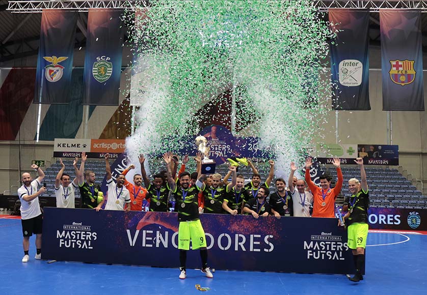 Sporting wins International Masters Futsal